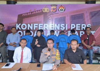 Polda Jabar Bongkar Kelompok Curanmor, Lima Pelaku Diamankan