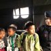 Polwan Brimob Jabar Berikan “Trauma Healing” kepada Anak-anak Korban Banjir Sukabumi