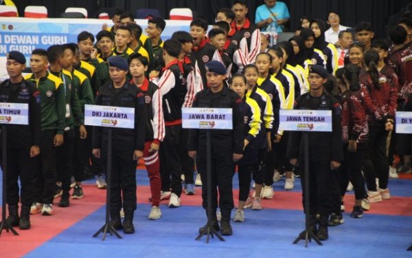 Hari Pertama, Atlet Karate Jabar Gondol 13 Medali pada Kejurnas Kapolri Cup 2024