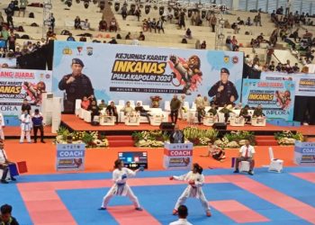 Sabet 42 Medali, Hari ke Dua Inkanas Jabar Dominasi Kejurnas Kapolri Cup