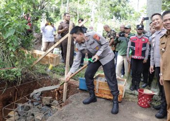 Mako Polsek Arjasari Mulai Dibangun
