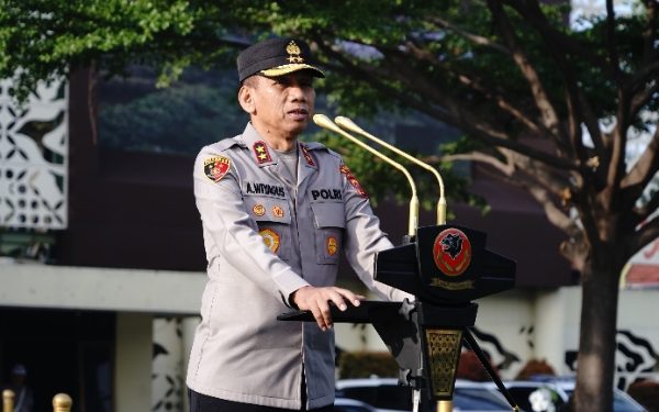 Pimpin Apel Gabungan Satker,  Kapolda Jabar Ingatkan Pentingnya Sinergitas