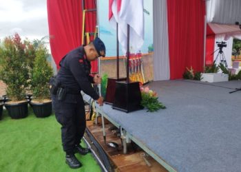 Tim Jibom Gegana Jabar Lakukan Sterilisasi Jelang Kunker Presiden Prabowo di Sumedang