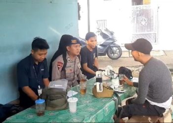 Jaga Kamtibmas, Anggota Brimob Jabar Patroli Harkamtibmas di PT. Advantage Karawang