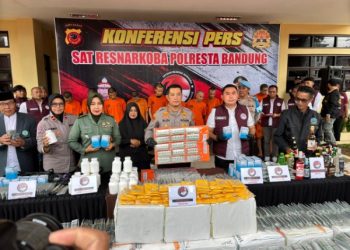Polisi Berhasil Bongkar Jaringan Obat Keras di Kabupaten Bandung