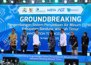 Groundbreaking SPAM Ciparay, Kado Masyarakat Bandung Timur