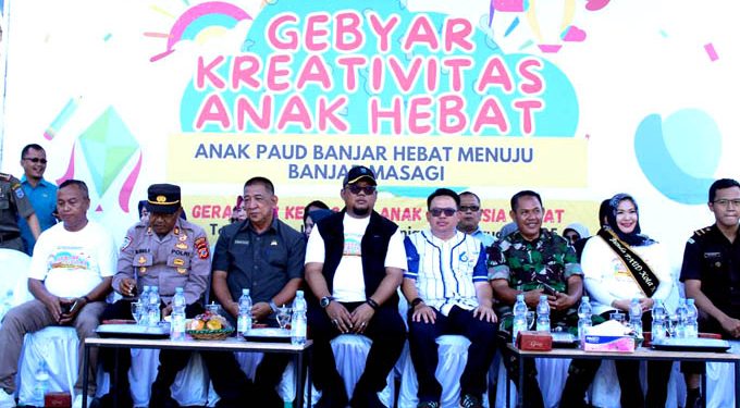 Pj. Wali Kota Banjar Buka Gebyar Kreativitas Anak Hebat