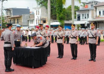 Sejumlah Pejabat di Polresta Bandung Berganti