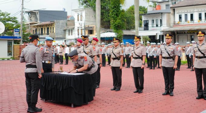 Sejumlah Pejabat di Polresta Bandung Berganti