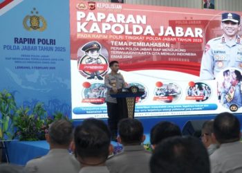 Buka Rapim Polri Tingkat Polda Jabar Tahun 2025, Kapolda Katakan ini,,