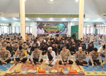 Peringati Isra Mi’raj 1446 H, Sat Brimob Polda Jabar Jadikan Momentum Tingkatkan Kualitas Ibadah dan Kinerja