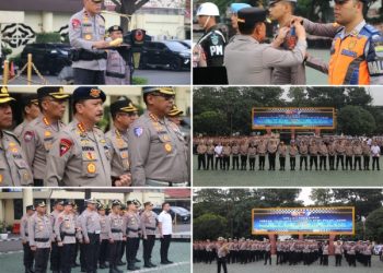 Ikuti Apel Gelar Pasukan OKL, Dansat: Brimob Akan terus Bersinergi Wujudkan Kamseltibcar