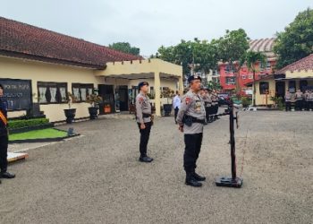 Wadansat Brimob Jabar Cek Kesiapan Personel dalam Menjaga Kondusifitas Kamtibmas