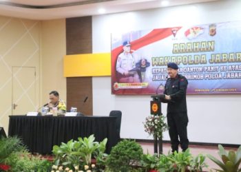 Sambut Kunker Wakapolda & BPK RI di Mako, Dansat Brimob Polda Jabar katakan ini,,