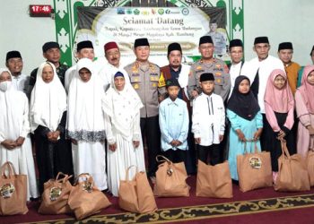 Kapolresta Bandung Bukber dan Santuni Yatim-Dhuafa