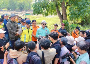 Tinjau Lokasi Rawan Banjir, Kang DS: Segera Kita Tangani