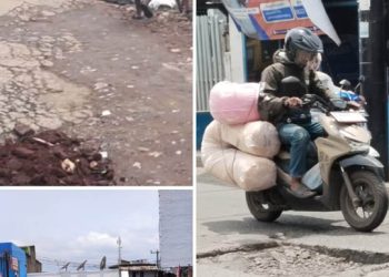 Jelang Lebaran, Jalan Wangisagara Majalaya Masih Rusak, Warga Prihatin Tunggu Perbaikan