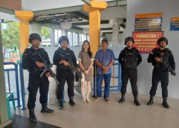 Brimob Cirebon Sasar Tempat Wisata, Pastikan Kamtibmas Kondusif