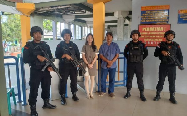 Brimob Cirebon Sasar Tempat Wisata, Pastikan Kamtibmas Kondusif