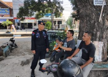 Jelang Lebaran, Anggota Brimob Jabar Optimalkan Himbauan Kamtibmas