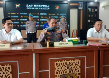 Polresta Cilacap Gelar Perkara yang Ditangani Dua Polsek