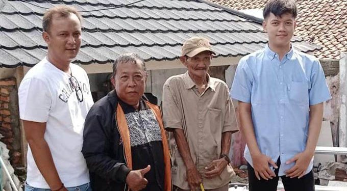 Kediaman Mantan Loper Koran Bah Sangkin Direnovasi