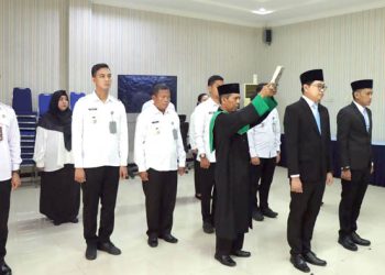 Kantor Imigrasi Cilacap Lantik 2 Jabatan Fungsional Tertentu (JFT) Analis Keimigrasian
