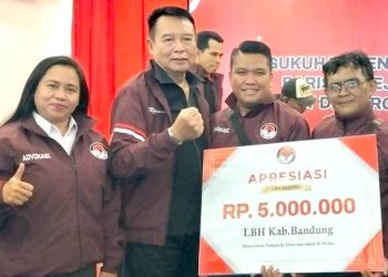 LBH BAPEKSI Dikukuhgkan, Ucok Rolando: Kami Akan Jalankan Amanat untuk Bela Rakyat