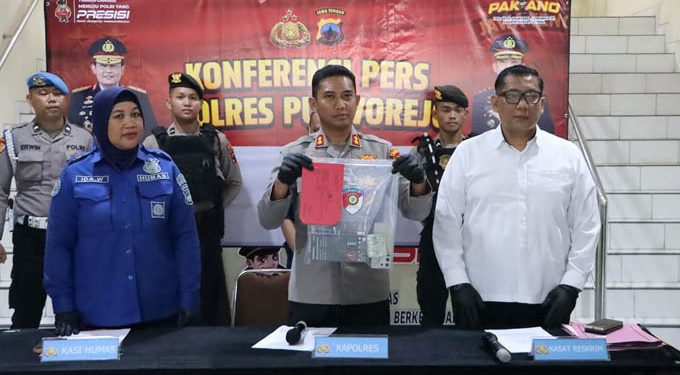 Satreskrim Polres Purworejo Berhasil Ungkap Kasus Penjambretan di Wilayah Banyuurip