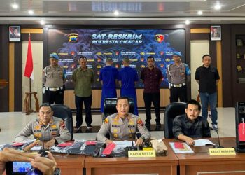 Polresta Cilacap Bekuk Pelaku Kekerasan Terhadap Anak