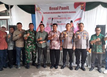 Kenal Pamit Kapolsek Solokanjeruk Polresta Bandung Diwarnai Kebersamaan