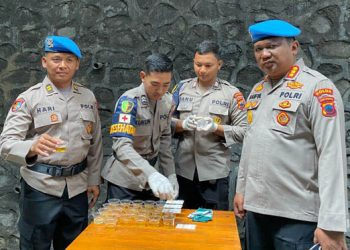Ribuan Personel Polda Jateng Tes Urine, Hasilnya Nihil