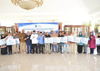 Wali Kota Banjar Serahkan CSR Bank bjb
