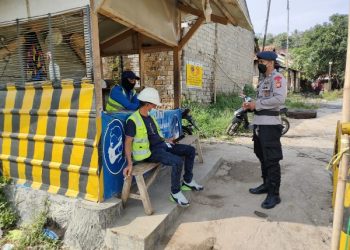 Briptu Krezno Anggota Brimob Jabar Ingatkan Kamtibmas