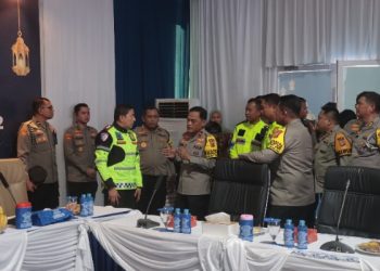 Waka Polri Tinjau Arus Balik Lebaran 2025 di Rest Area KM 62 Karawang