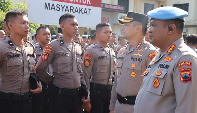 Dua Pekan, Bidpropam Polda Jateng Gelar Gaktibplin, 9.760 Personel Diperiksa