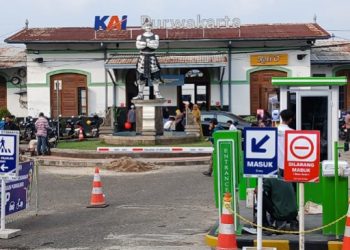Belasan Jukir Lokal Terlantar, Dampak Diambil Alih PT KAI Stasiun Purwakarta