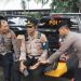 Dokkes Polda Jateng dan Polrestabes Semarang Jaga Stamina Personel Pengamanan Mayday