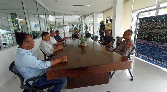Antisipasi Premanisme, Aparat Polsek Majalaya Sambangi Sejumlah Perusahaan
