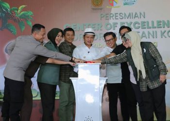 Center of Excellence Korporasi Petani Kopi Diresmikan