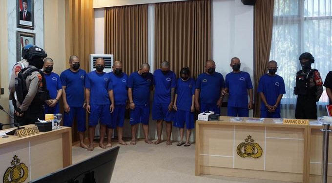 Polresta Banyumas Ungkap 4 Kasus Target Operasi Aman Candi 2025, Tangkap 11 Pelaku