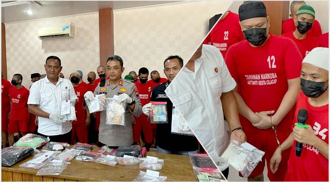 Polresta Cilacap Ungkap 27 Kasus Narkoba