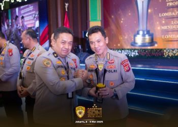 Luar Biasa,, Biro SDM Polda Jabar Raih Juara 3  Pada Rakernis SDM Tahun 2025