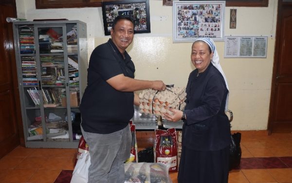 Polri Peduli, Dir Resnarkoba Polda Jabar  Santuni Panti Asuhan Bhakti Luhur Bandung