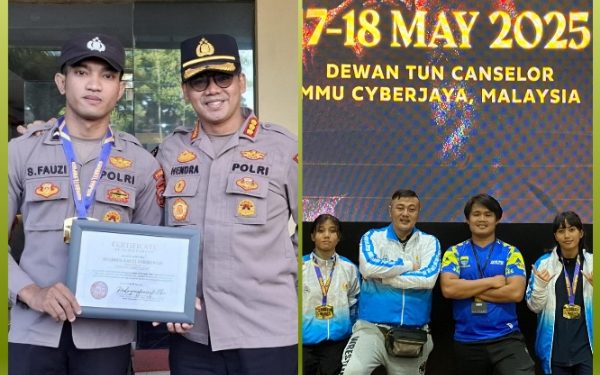 Luar Biasa, Personel Bid Humas Polda Jabar Raih Juara 3 di Ajang Internasional Combat Champs di Malaysia